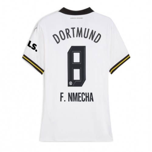 Fotbalové Dres Borussia Dortmund Felix Nmecha #8 Dámské Alternativní 2024-25 Krátký Rukáv